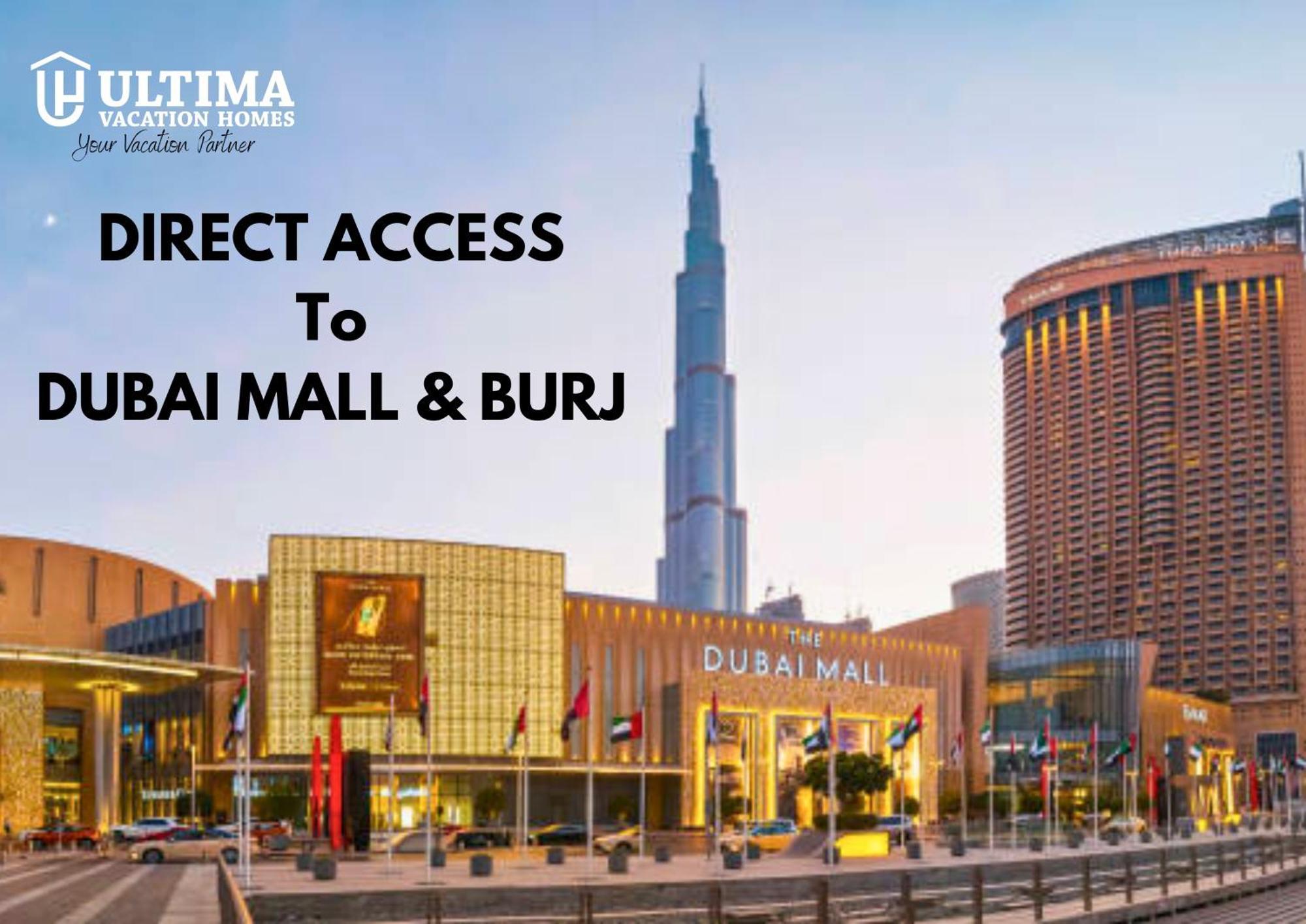 Elegant Apartment With Direct Access To Dubai Mall Extérieur photo